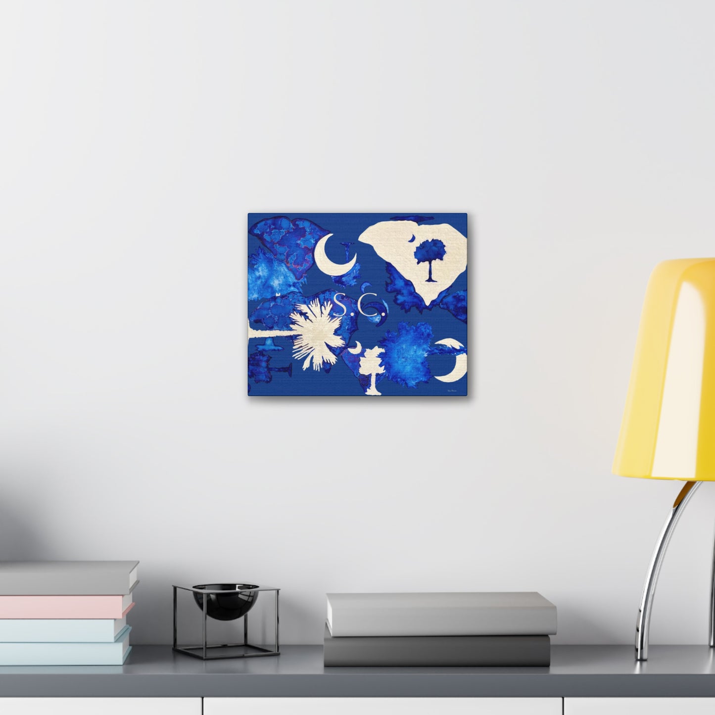 South Carolina Canvas Art Print - Artist Tina Brown