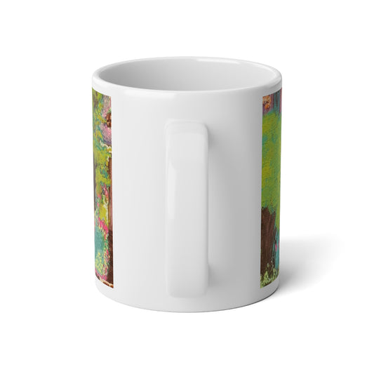 The Neighborhood Artsy Jumbo Mug, 20oz