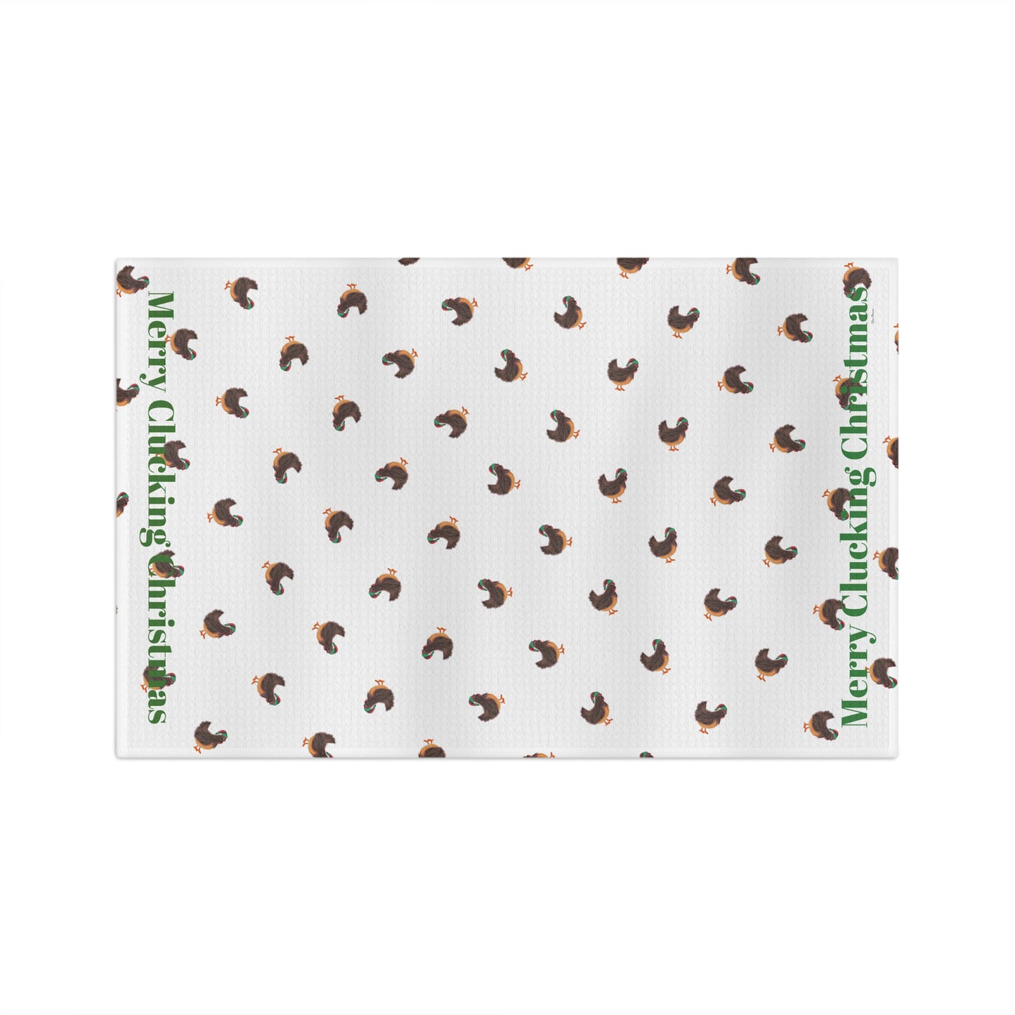 Holiday Chicken Tea Towel