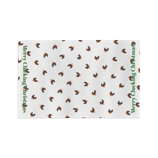 Holiday Chicken Tea Towel