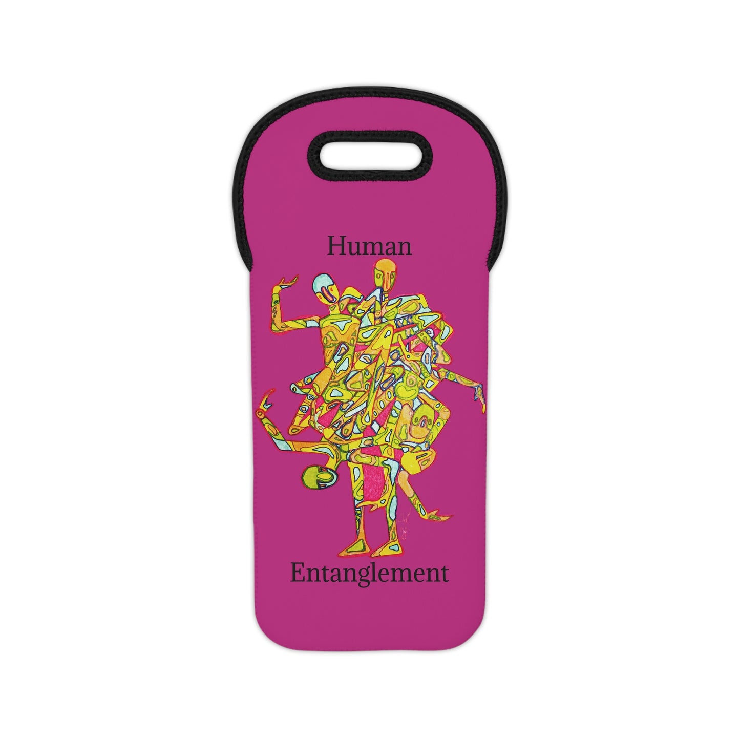 Human Entanglement Artsy Wine Tote Bag