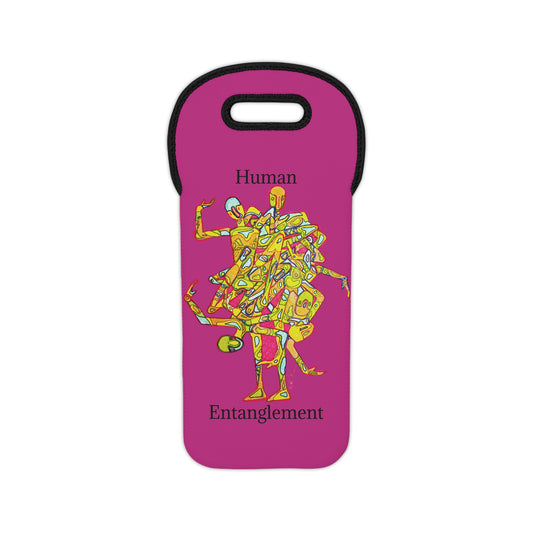 Human Entanglement Artsy Wine Tote Bag