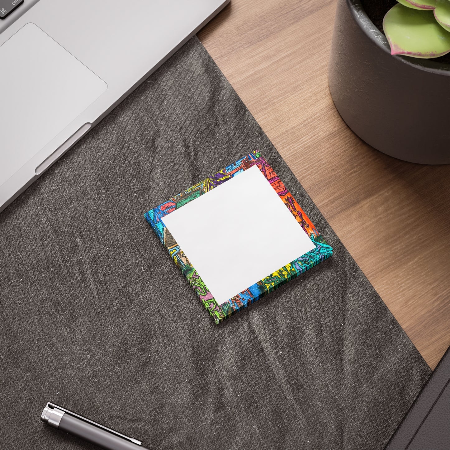 The Village Post-it® Note Pads -Artistic Posted Notes