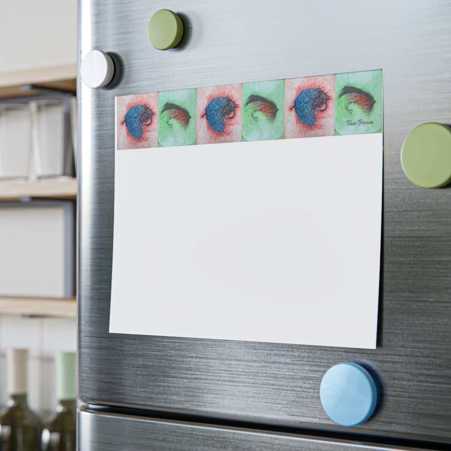 Wet & Dry Fly Fishing Lures Post-it® Note Pads - Perfect for Fly Fishermen