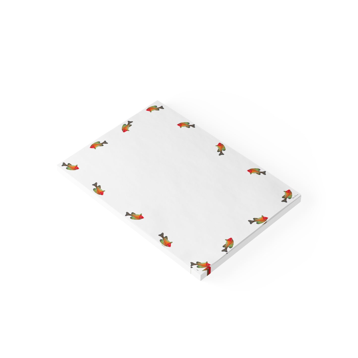 Colorful Fish-Themed Post-it® Note Pads - Perfect for Home or Office