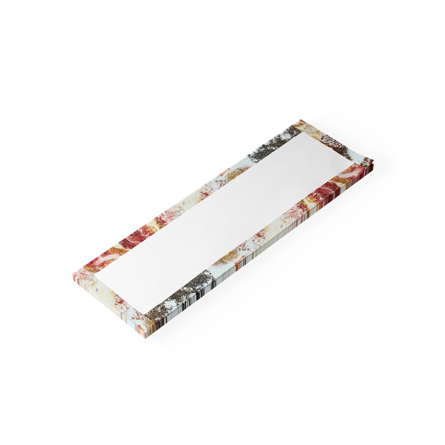 Red and Cream Floral Sticky Notes