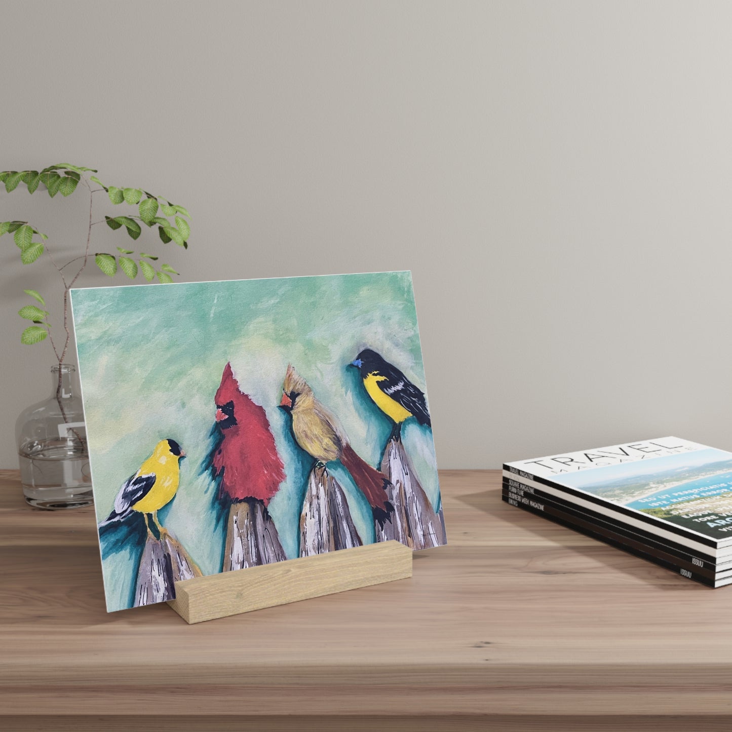 Birds on the Fence Gallery Board