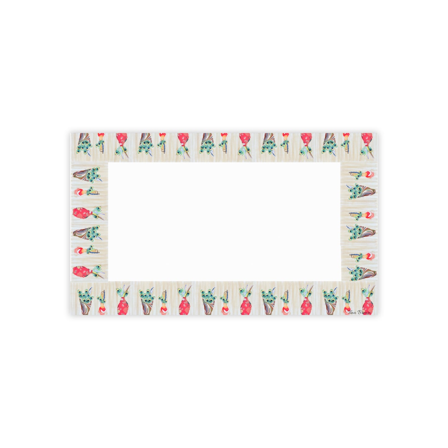 Peacock Post-it® Note Pads - Perfect for Home and Office Organization