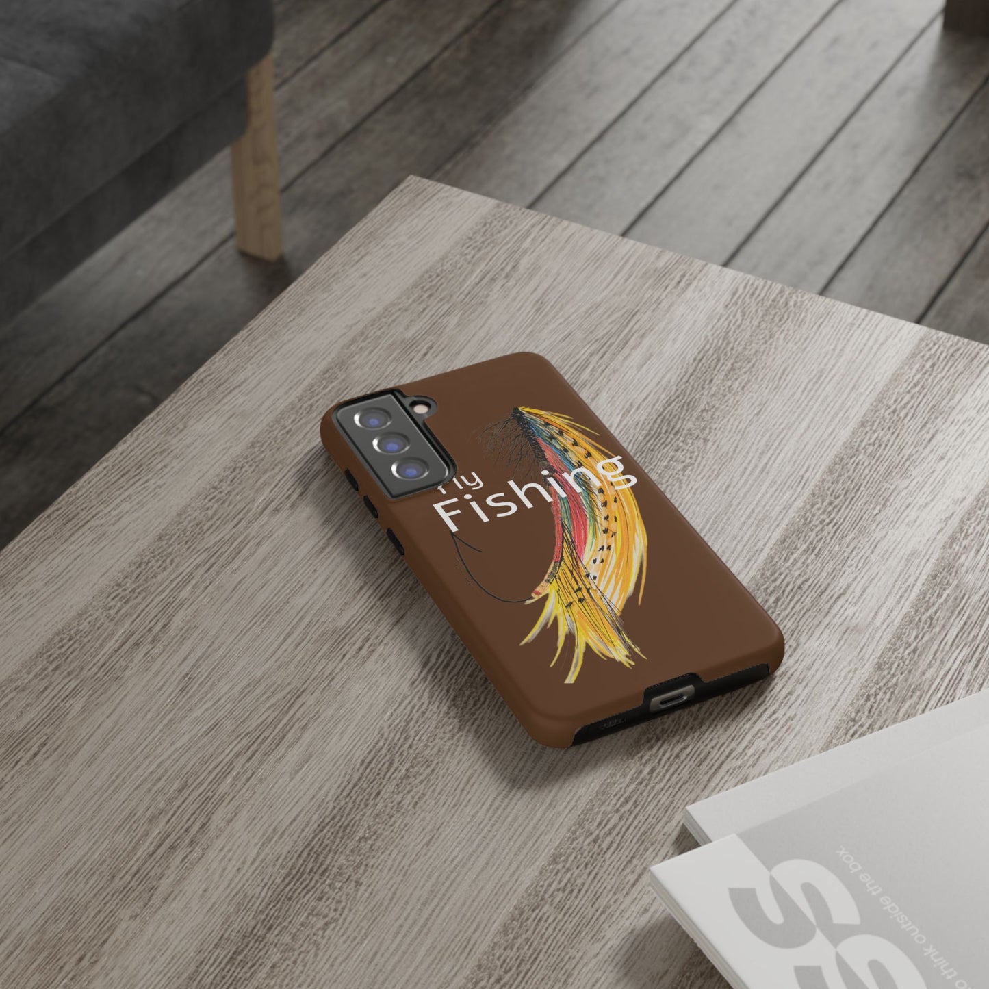 Fly Fishing Artsy Lure Tough Phone Cases