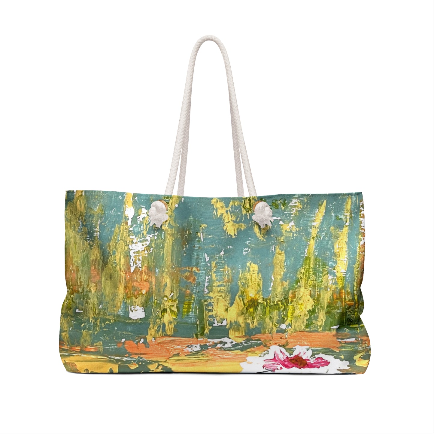 Lillies on the Water Weekender Bag