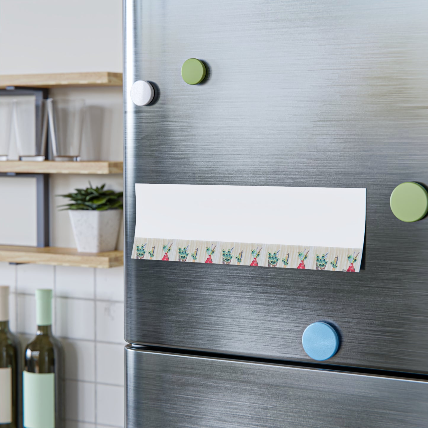 Peacock Post-it® Note Pads - Perfect for Home and Office Organization