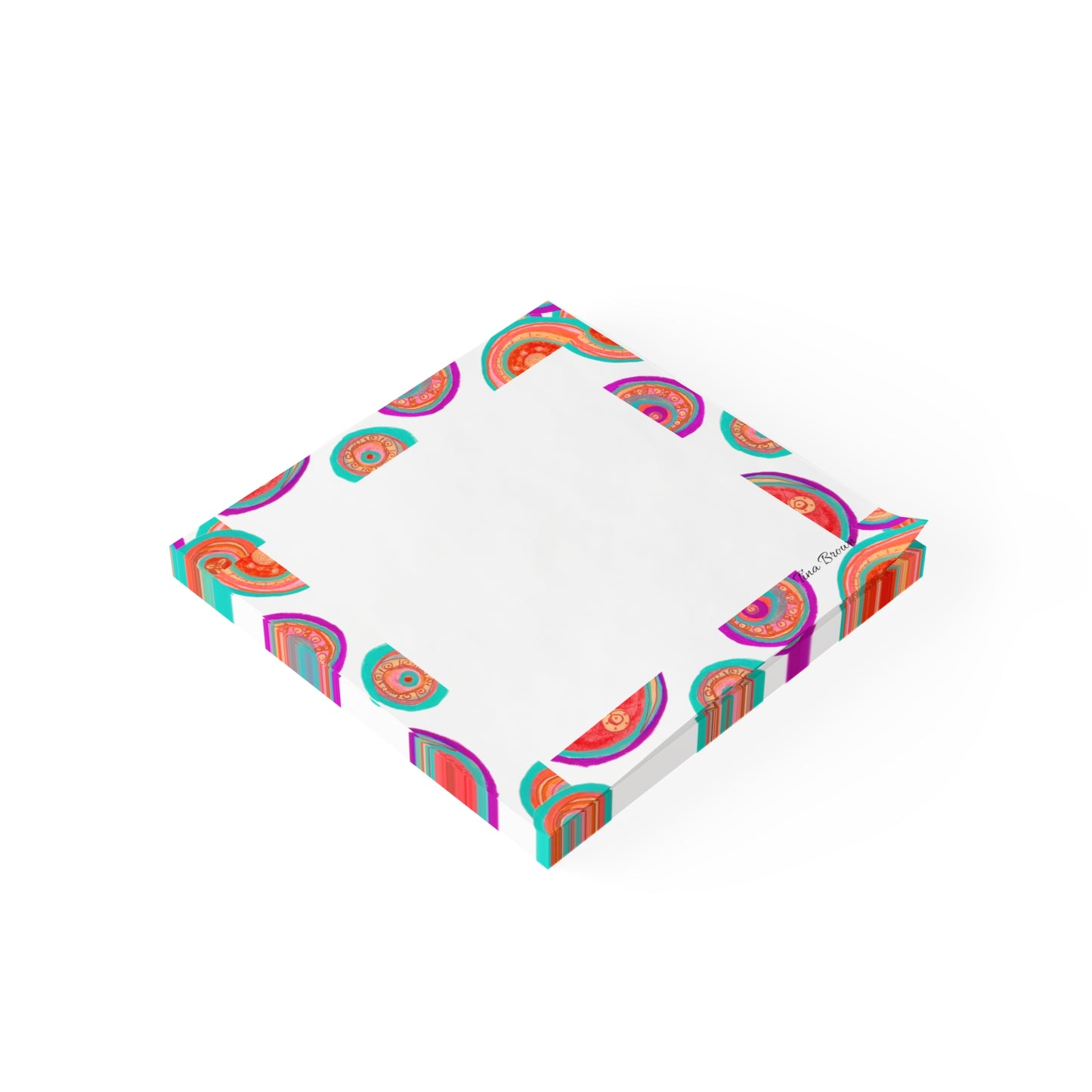 Colorful Circles Sticky Notes