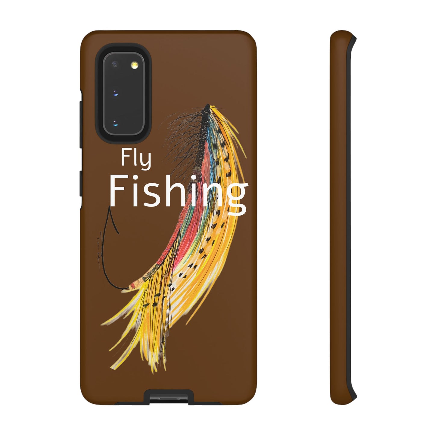 Fly Fishing Artsy Lure Tough Phone Cases