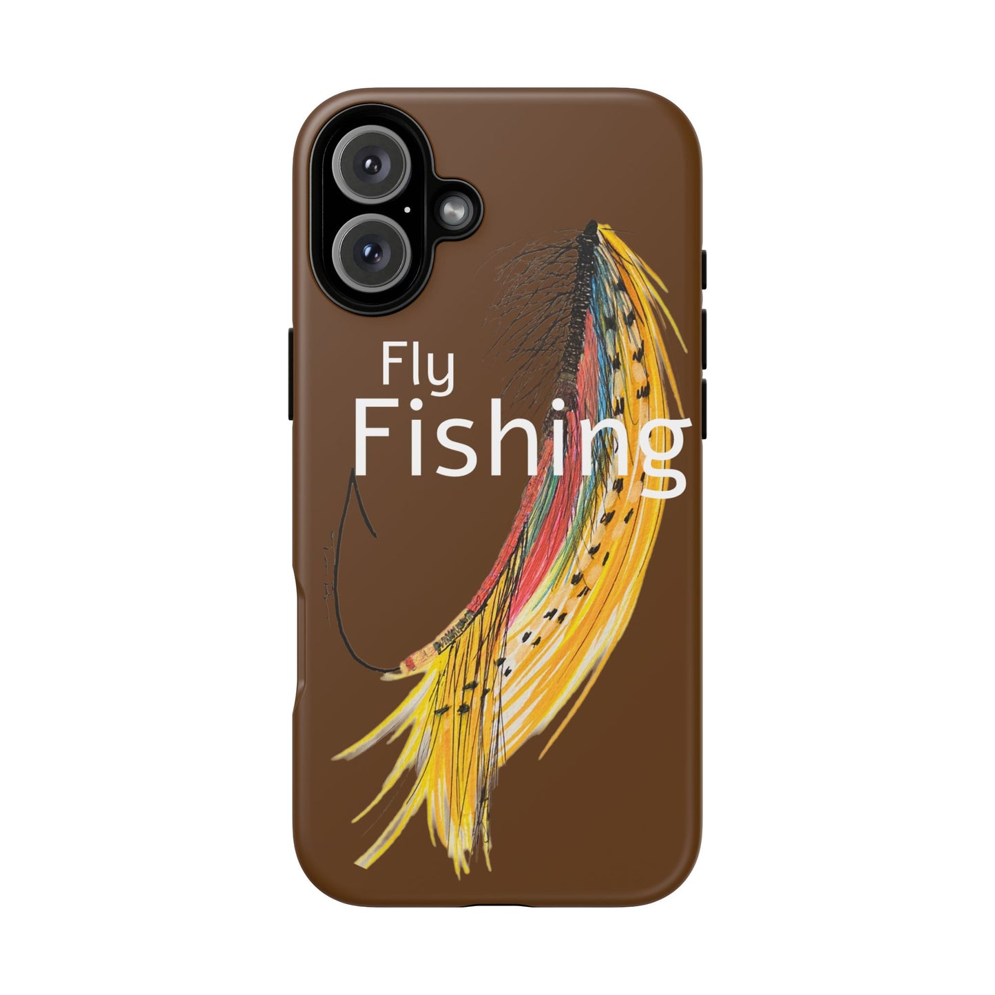 Fly Fishing Artsy Lure Tough Phone Cases