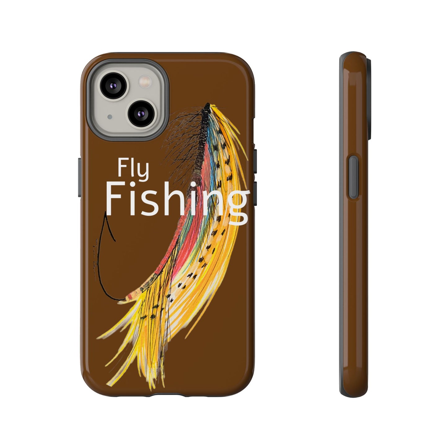 Fly Fishing Artsy Lure Tough Phone Cases