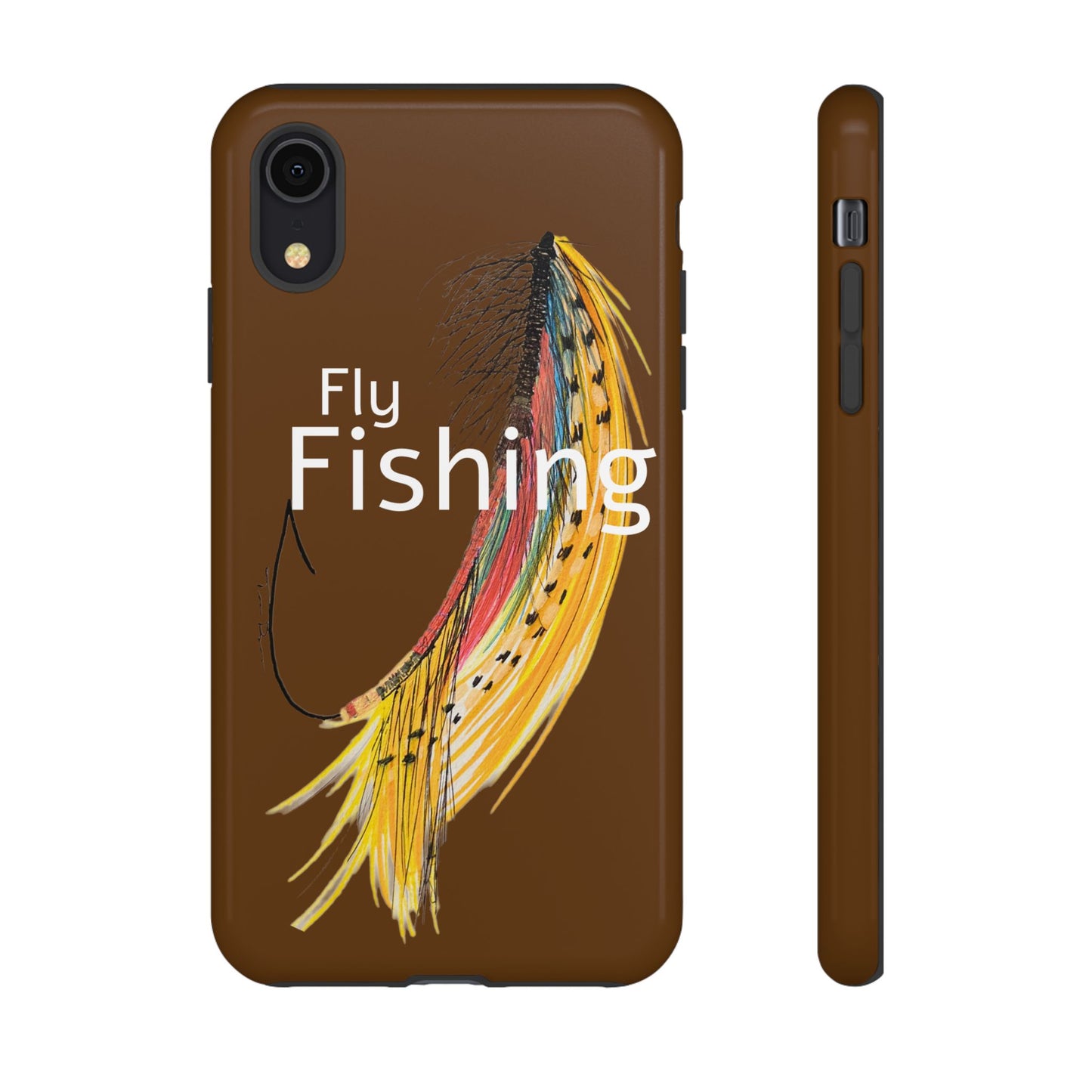 Fly Fishing Artsy Lure Tough Phone Cases