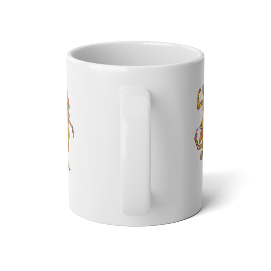 Human Entanglement Artsy Jumbo Mug, 20oz