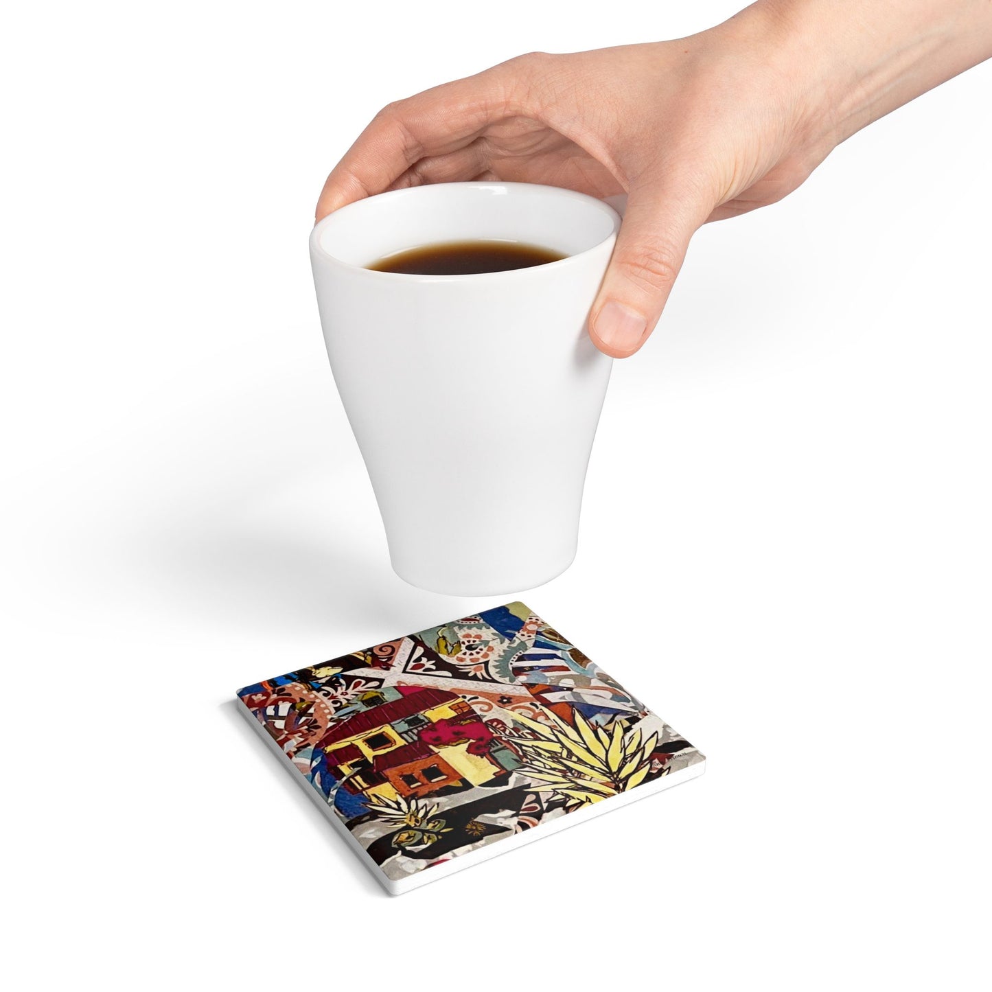 Abstract House Coaster