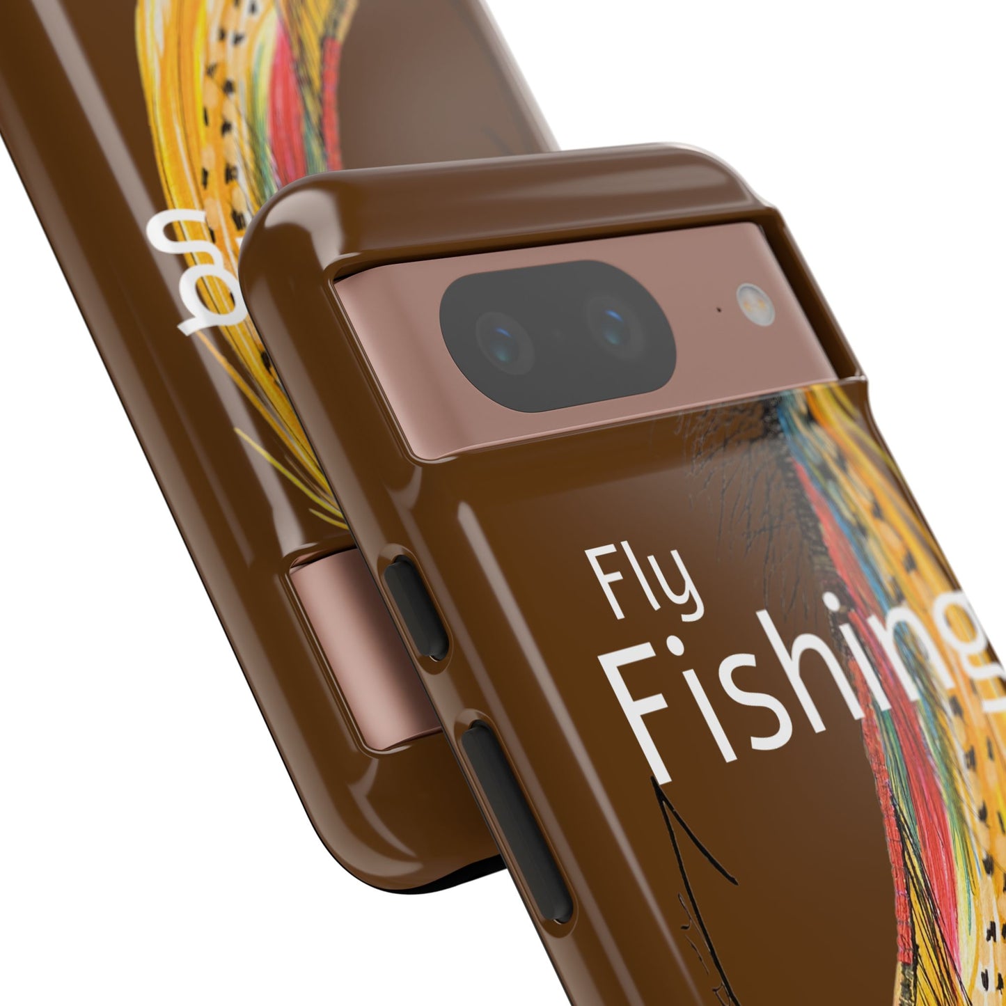 Fly Fishing Artsy Lure Tough Phone Cases