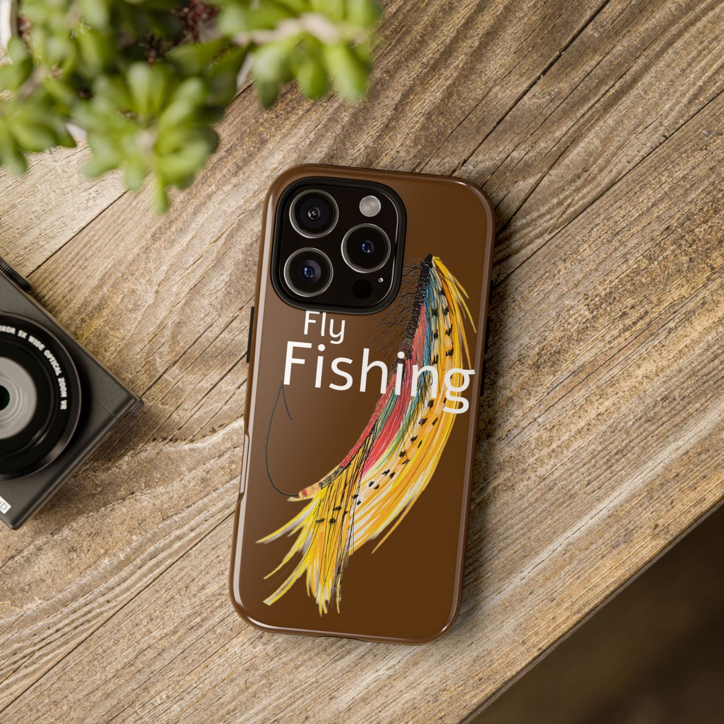 Fly Fishing Artsy Lure Tough Phone Cases