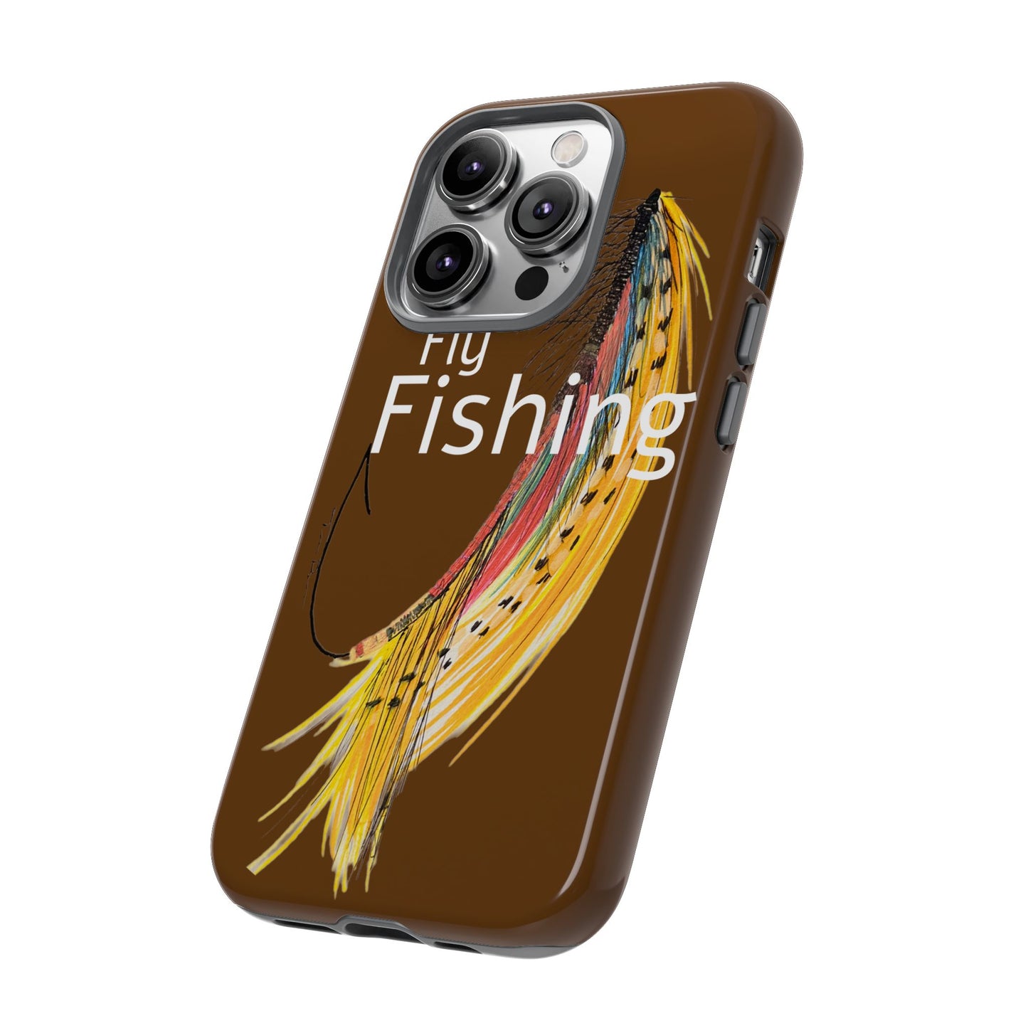 Fly Fishing Artsy Lure Tough Phone Cases