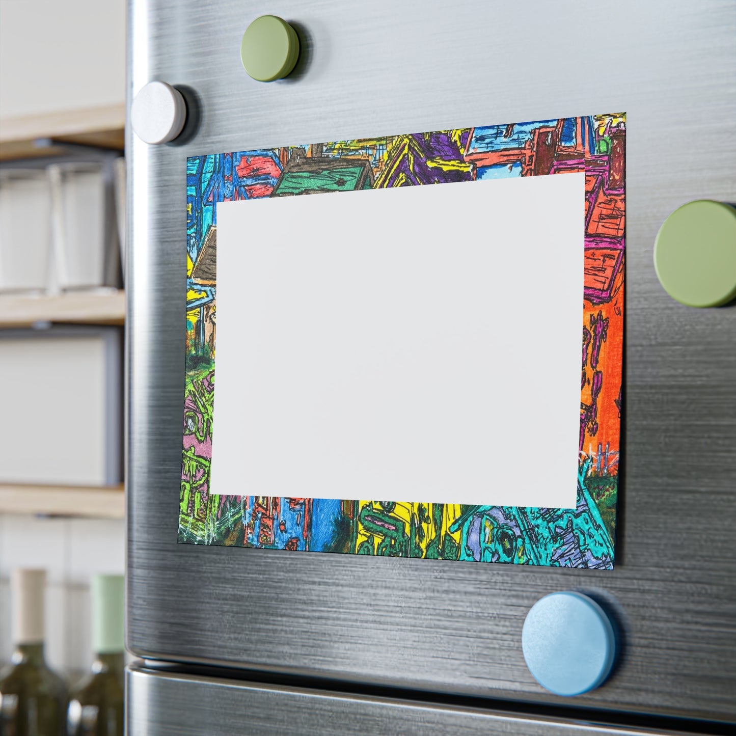 The Village Post-it® Note Pads -Artistic Posted Notes