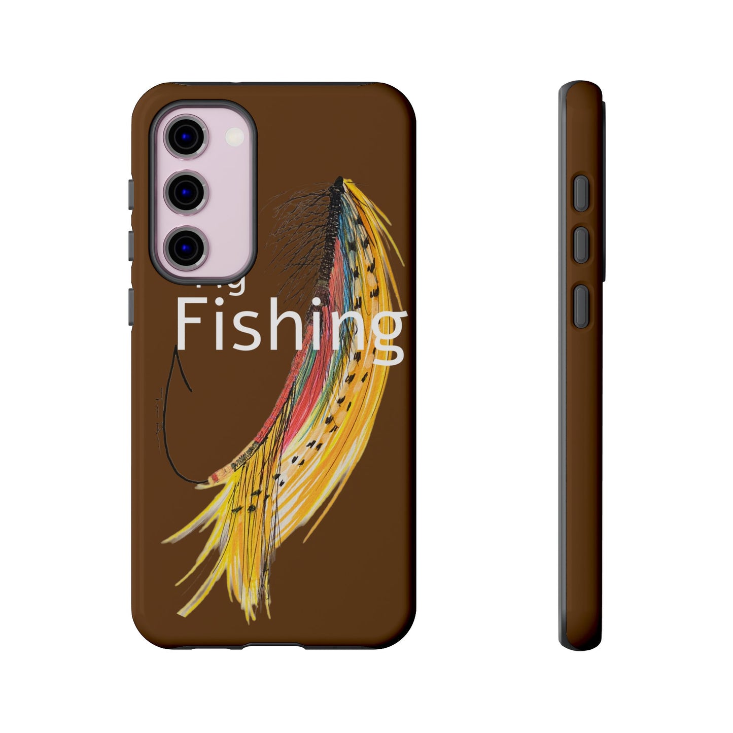 Fly Fishing Artsy Lure Tough Phone Cases