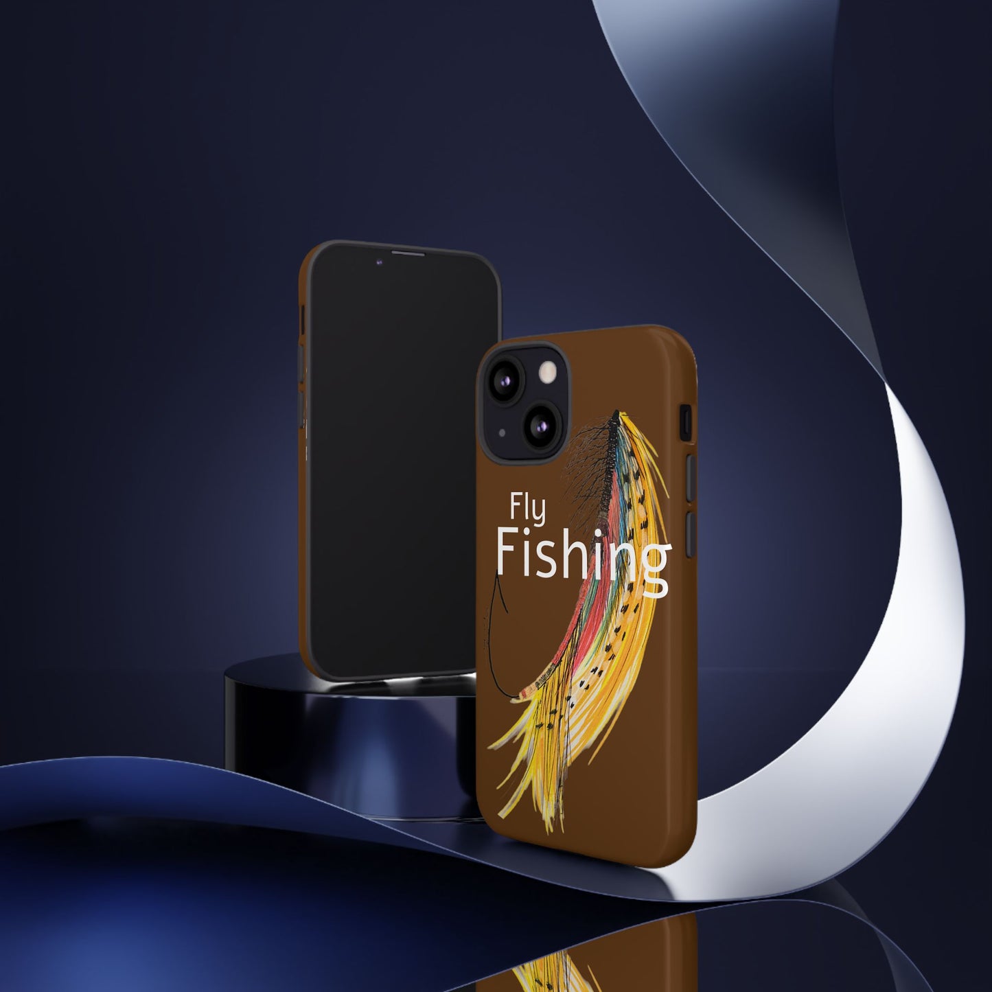 Fly Fishing Artsy Lure Tough Phone Cases