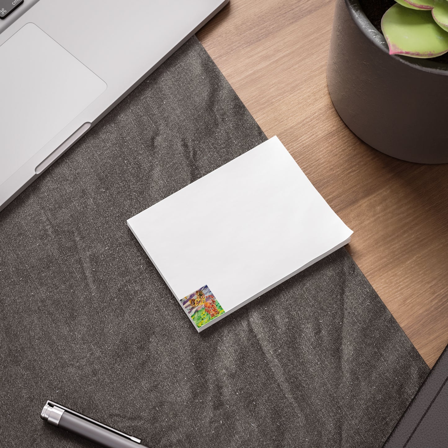 Abstract Cat Sticky Notes