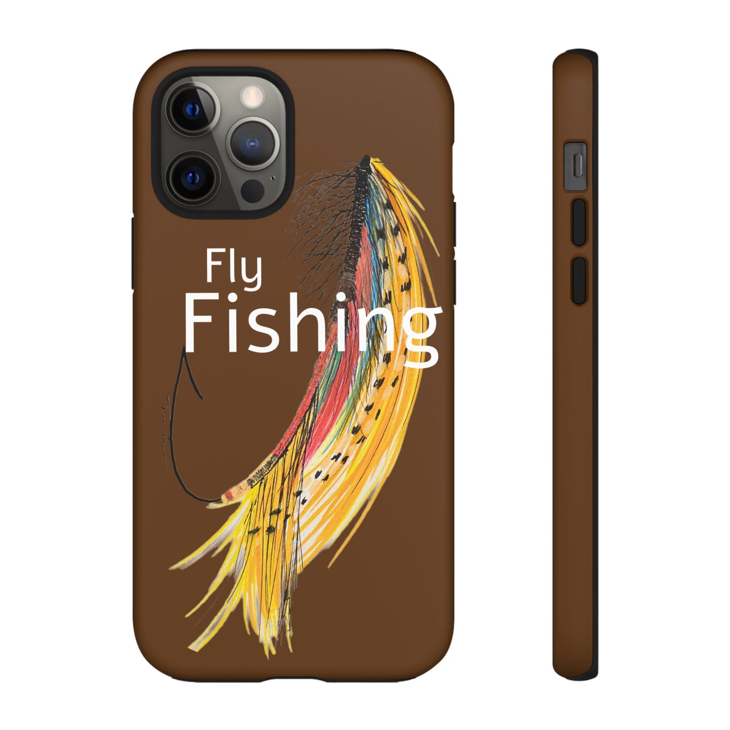 Fly Fishing Artsy Lure Tough Phone Cases