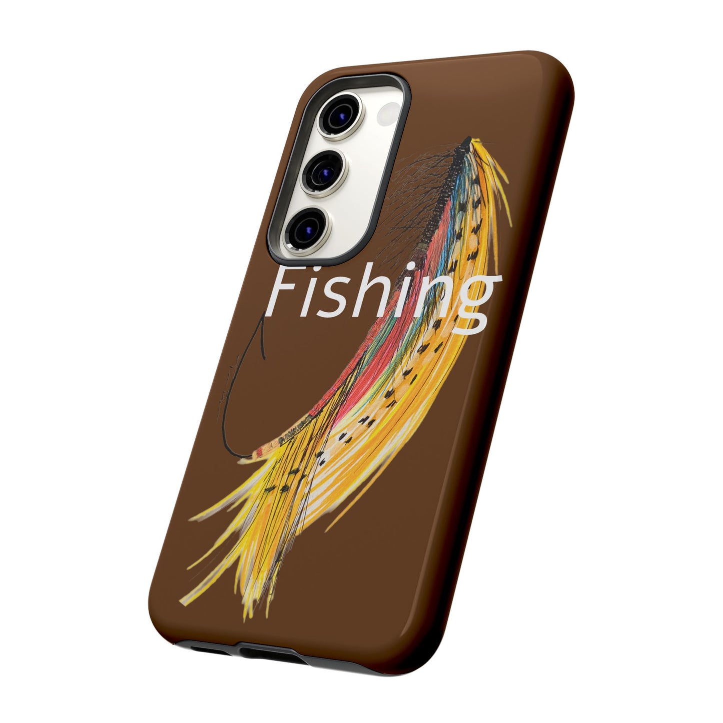 Fly Fishing Artsy Lure Tough Phone Cases