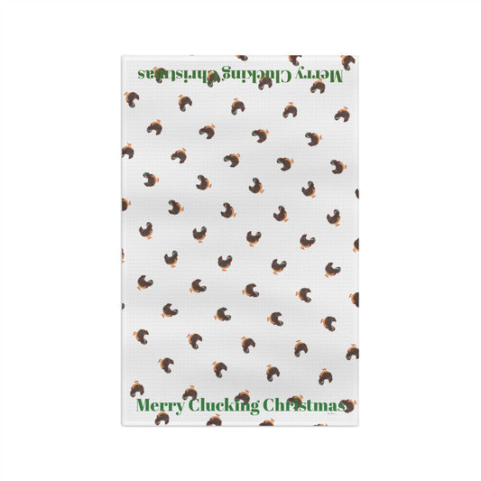 Holiday Chicken Tea Towel
