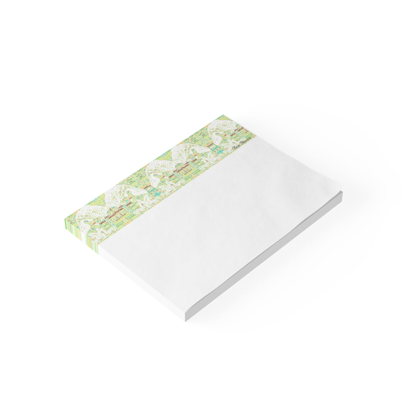 Bass Fishing Sticky Notes