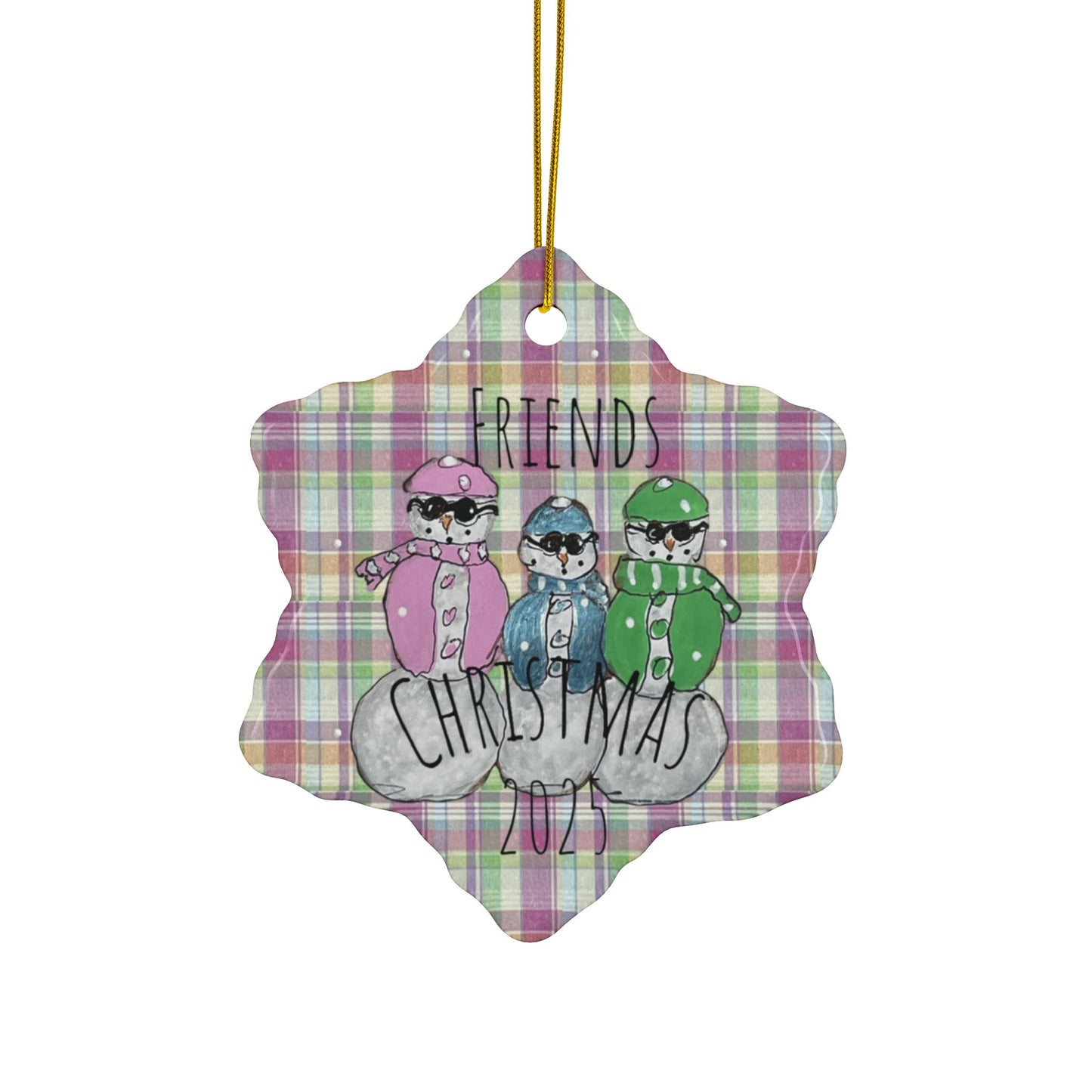 Ornaments, Friends Christmas 2025,  Gift for Friends, Collectors Ornament