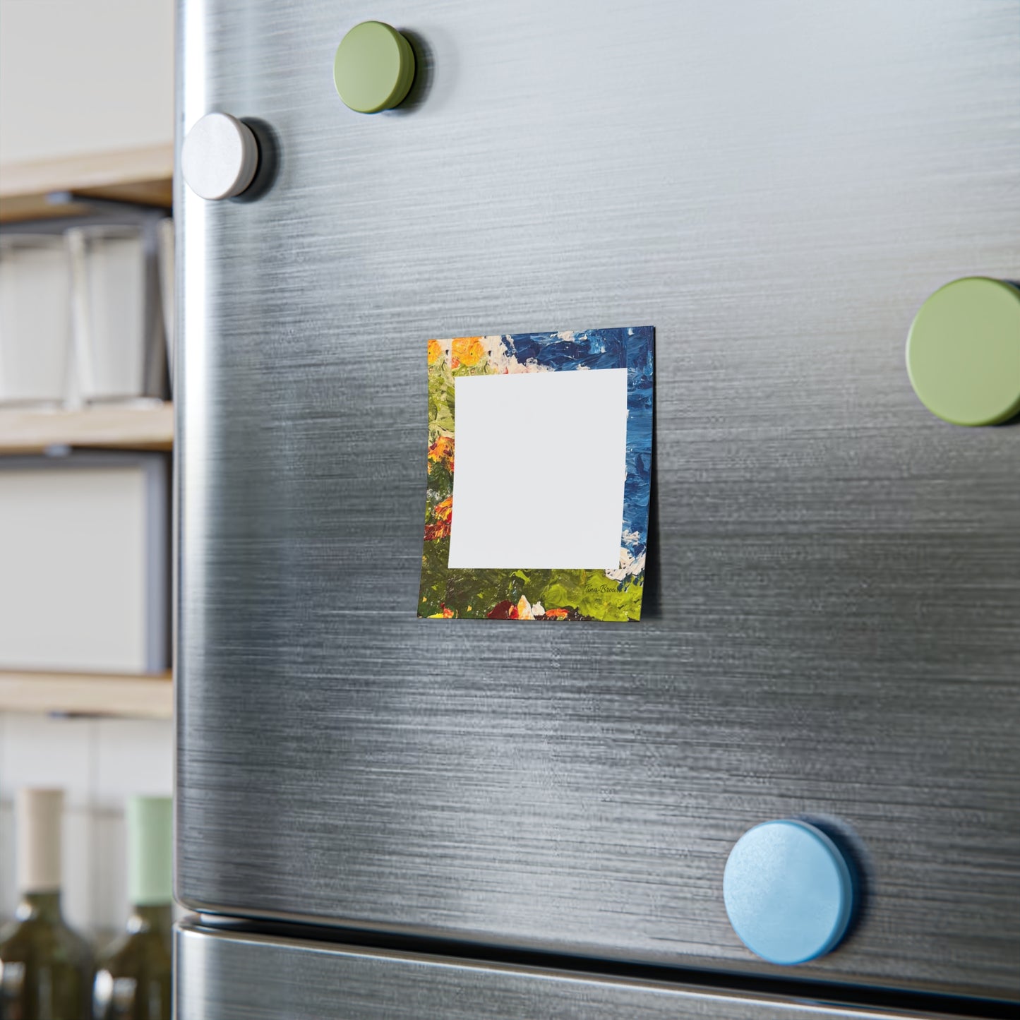 Ocean Cliffs Post-it® Note Pads - Vibrant Colorful Ocean Design