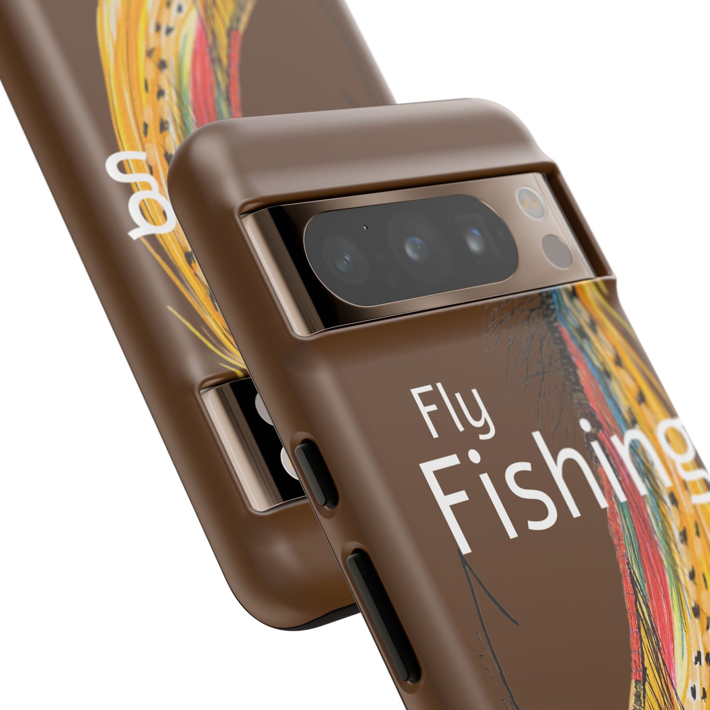 Fly Fishing Artsy Lure Tough Phone Cases