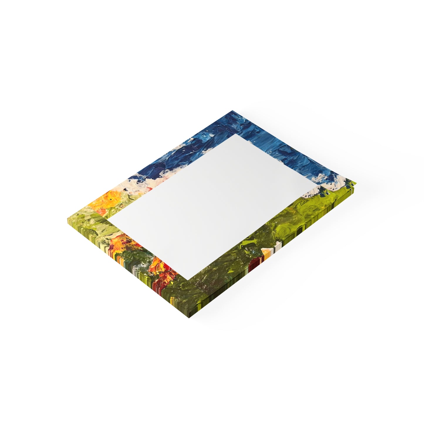 Ocean Cliffs Post-it® Note Pads - Vibrant Colorful Ocean Design