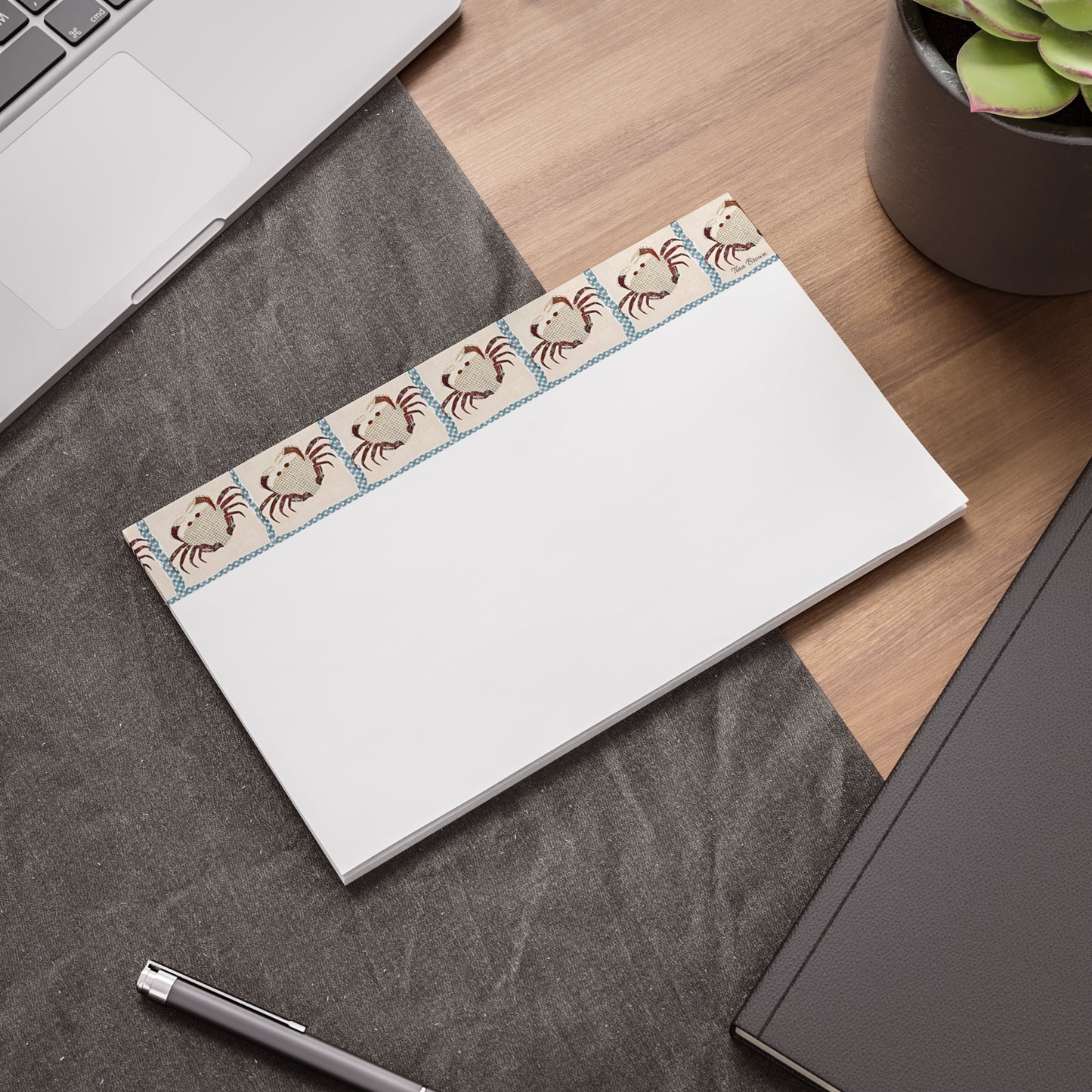 Coastal Crab Sticky Notes