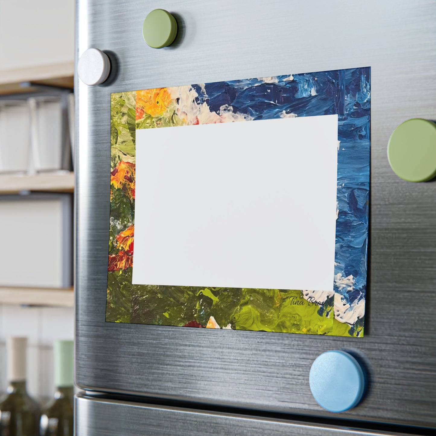 Ocean Cliffs Post-it® Note Pads - Vibrant Colorful Ocean Design