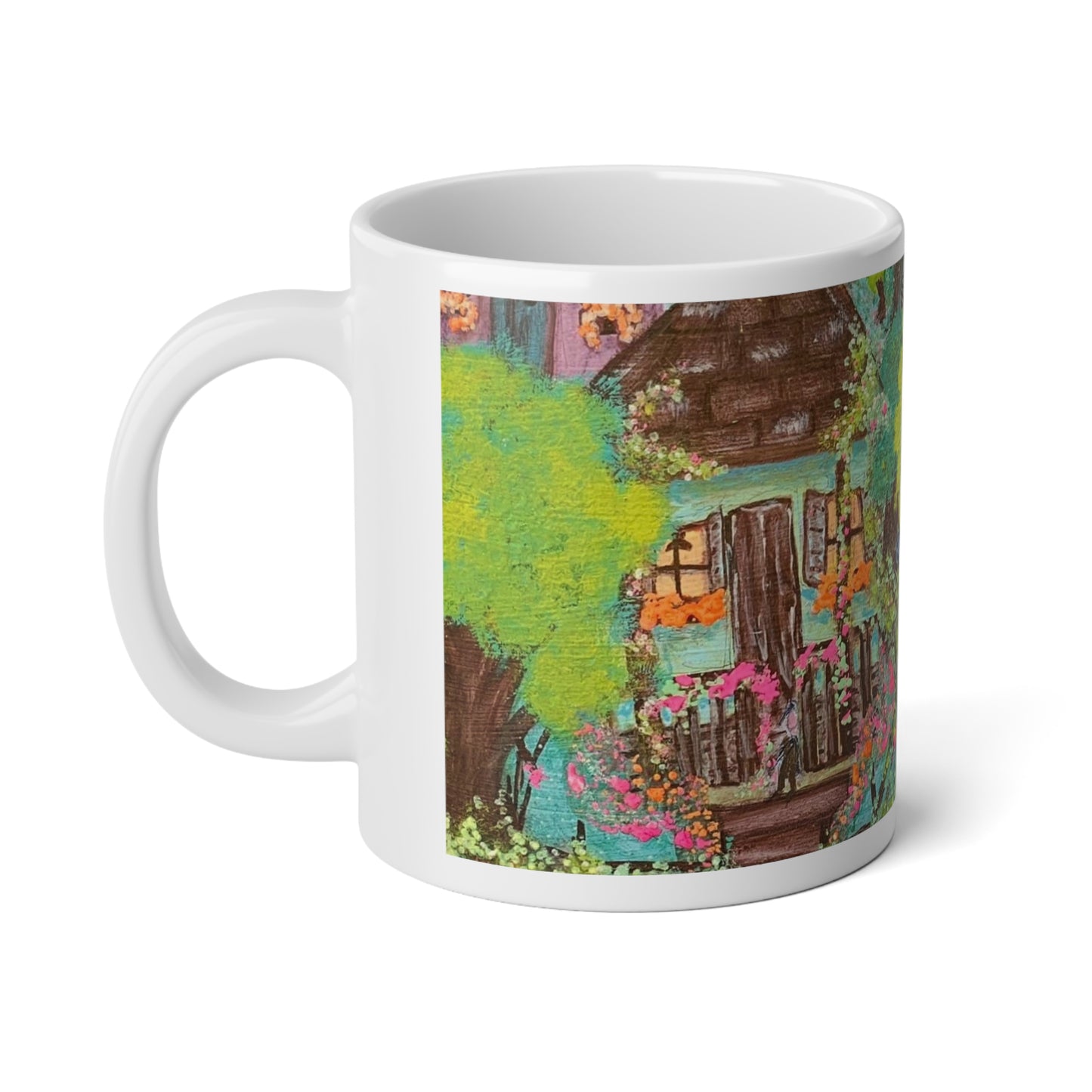 The Neighborhood Artsy Jumbo Mug, 20oz