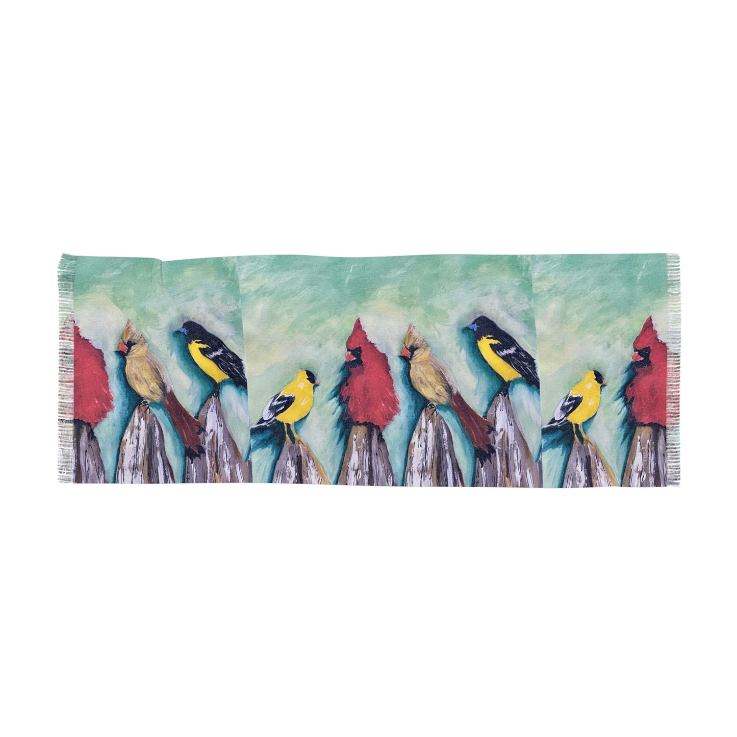 Birds on the Fence Scarf