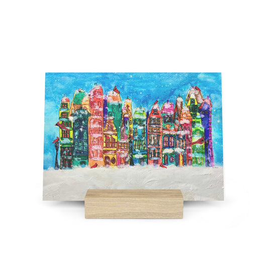 Desk Décor, Art Lovers Gift,  Colorful home decor