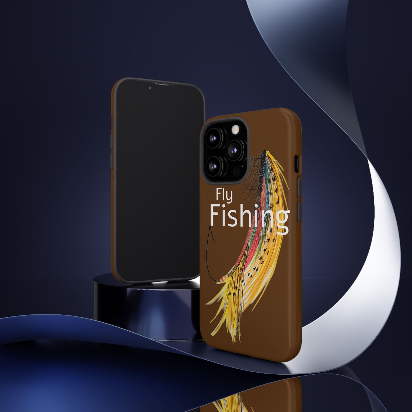 Fly Fishing Artsy Lure Tough Phone Cases