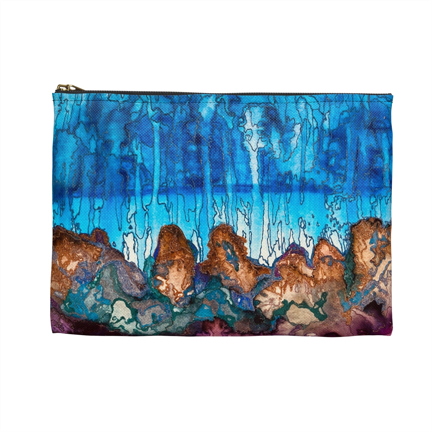 Desert Rain Artsy Accessory Pouch