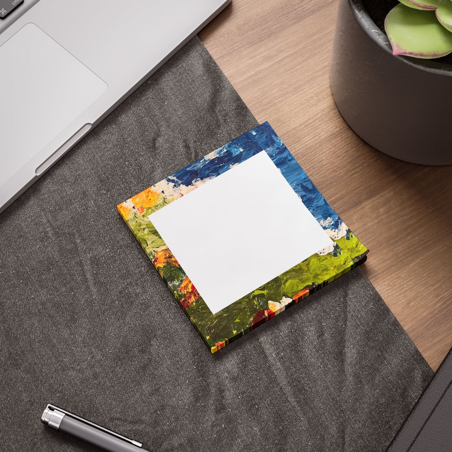 Ocean Cliffs Post-it® Note Pads - Vibrant Colorful Ocean Design