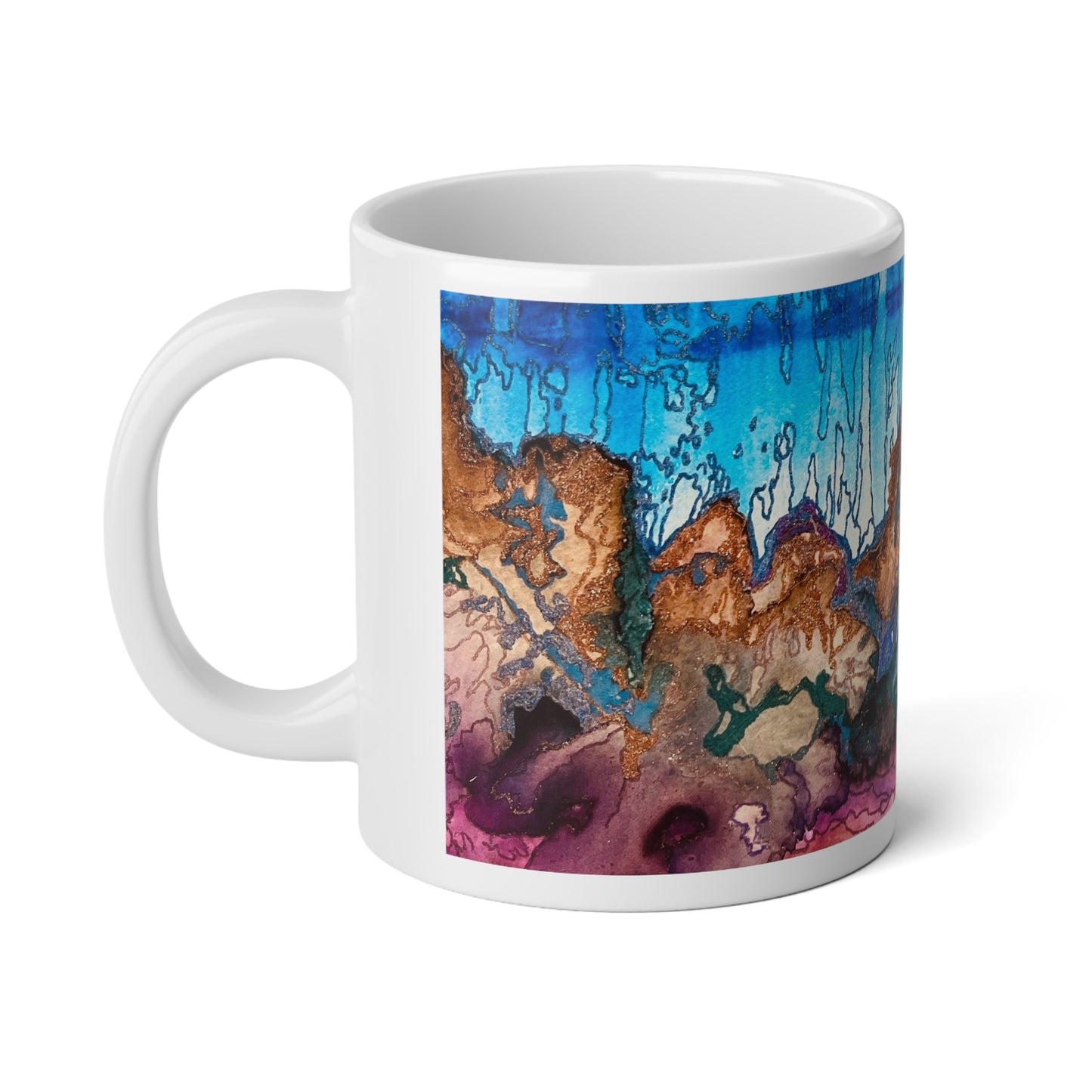 Rainy Days Jumbo Mug, 20oz