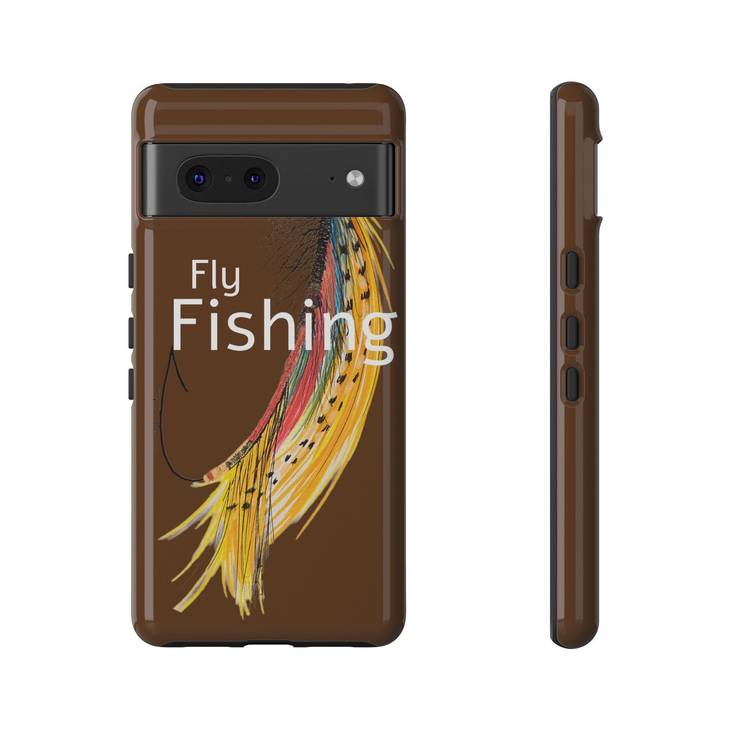 Fly Fishing Artsy Lure Tough Phone Cases