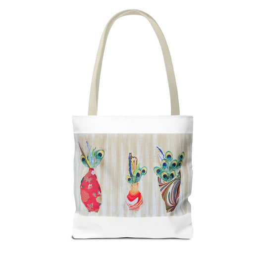 Peacock Art Print Tote Bag