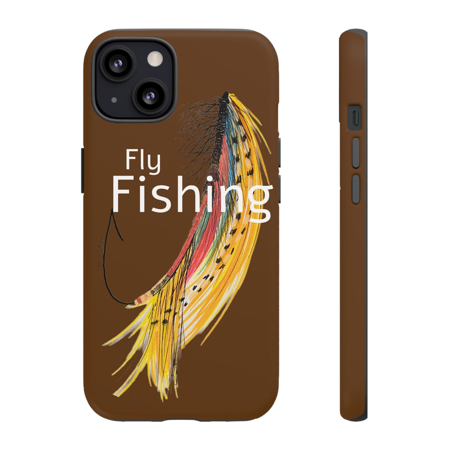 Fly Fishing Artsy Lure Tough Phone Cases