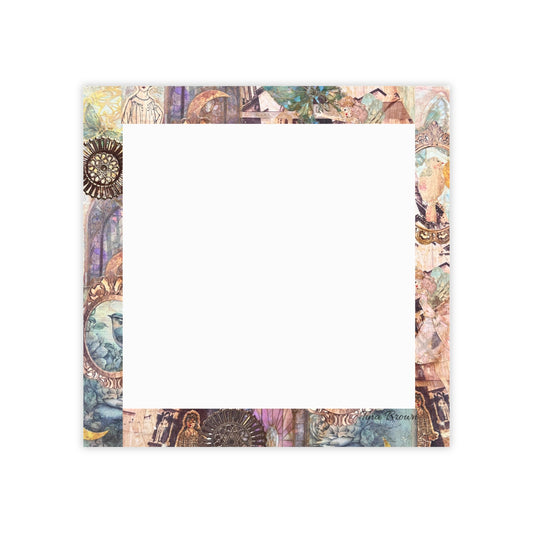 Victorian Purple Post-it® Note Pads with Vintage Design -